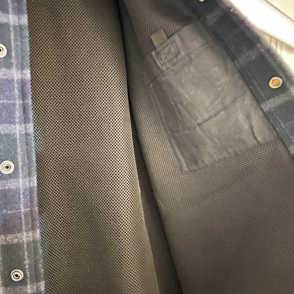 Carhartt WIP Blaine jacket - green plaid - Picture 4 of 5